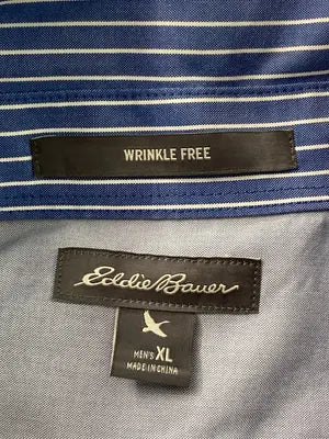Eddie Bauer/エディーバウアー/シャツ/ブラウス/トップス/ブルー/XL