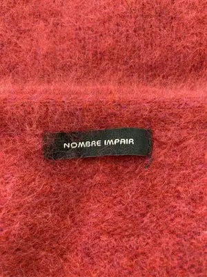 NOMBRE IMPAIR/ノンブルアンペール/カーディガン/ボレロ/トップス/レッド/F