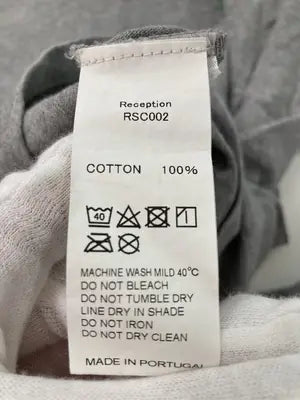 Reception S.C./Tシャツ/カットソー/トップス/グレー/S