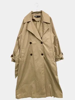 ZARA/ザラ/トレンチコート/ジャケット/アウター/ベージュ/USA XS