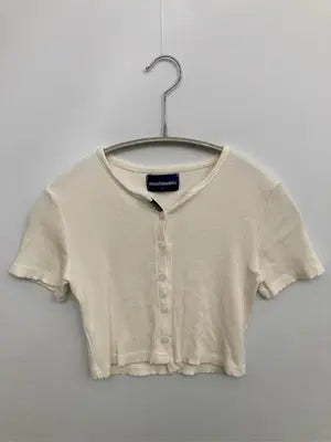 muah muah/ムーアムーア/Tシャツ/カットソー/トップス/ホワイト/F