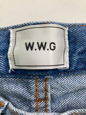 W.W.G/フーズフーギャラリー/デニムパンツ/パンツ/スカイブルー/F