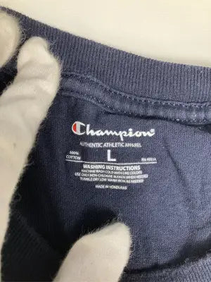 Champion/チャンピオン/Tシャツ/カットソー/トップス/ネイビー/L