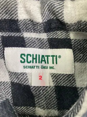 SCHISATTI/シャツ/ブラウス/トップス/ネイビー/2