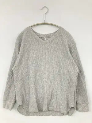 UNIQLO/ユニクロ/ニット/セーター/トップス/グレー/M