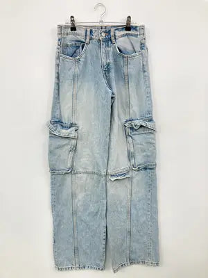 ZARA/ザラ/デニムパンツ/パンツ/スカイブルー/EUR32
