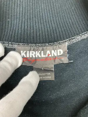 KIRKLAND Signature/カークランドシグネチャー/Tシャツ/カットソー/トップス/ブラック/L