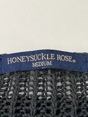 HONEYSUCKLE ROSE/ハニーサックルローズ/ニット/セーター/トップス/ブラック/M