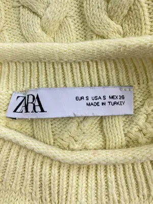 ZARA/ザラ/ベスト/トップス/イエロー/EUR S