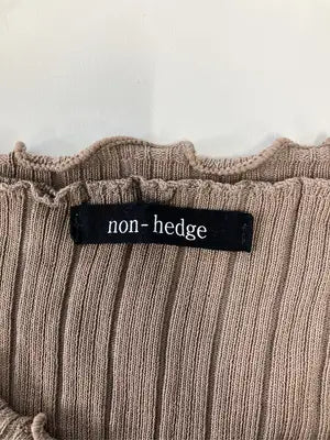 non-hedge/ノンヘッジ/カーディガン/ボレロ/トップス/ブラウン