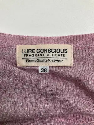 LURE CONSCIOUS/ニット/セーター/トップス/ピンク/38