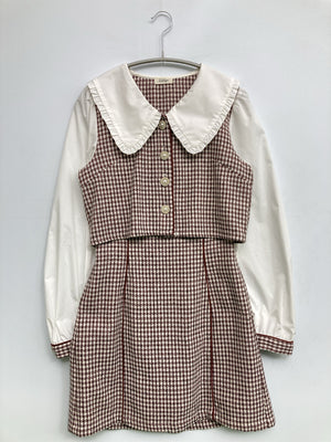 evelyn/エブリン/セットアップ/ジャケット/アウター/ブラウン