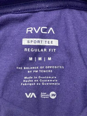 RVCA/ルーカ/Tシャツ/カットソー/トップス/ネイビー/M
