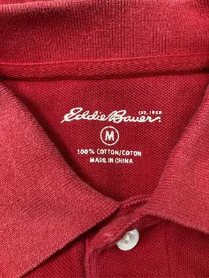 Eddie Bauer/エディーバウアー/ポロシャツ/トップス/レッド/M