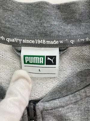 PUMA/プーマ/ジャージ/トラックジャケット/トップス/グレー/L