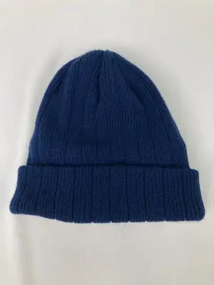 ニットキャップ/ビーニー/帽子/ネイビー