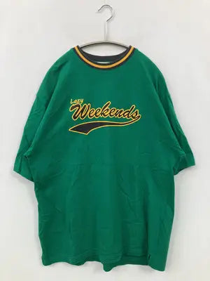 TIMELY WARNING/タイムリーワーニング/Tシャツ/カットソー/トップス/グリーン/L