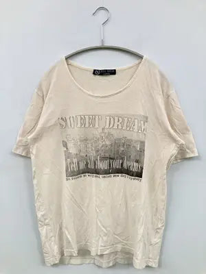 OVAL DICE/Tシャツ/カットソー/トップス/アイボリー/L