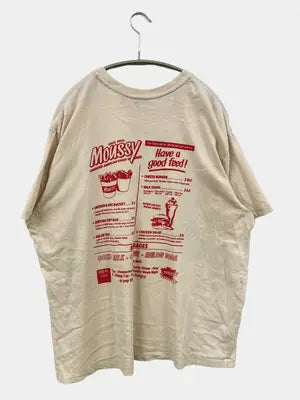 MOUSSY/マウジー/Tシャツ/カットソー/トップス/ベージュ/F