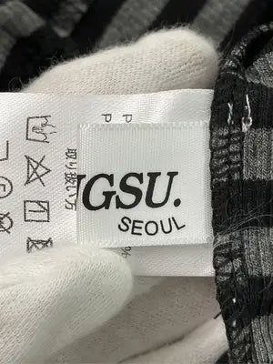 SEONGSU/Tシャツ/カットソー/トップス/グレー/F