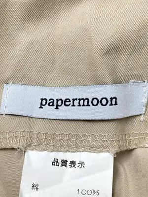 papermoon/ペーパームーン/サロペット/オーバーオール/オールインワン・サロペット/ベージュ