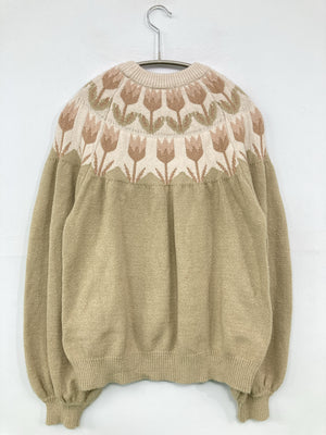 ehka sopo/エヘカソポ/ニット/セーター/トップス/ベージュ/F