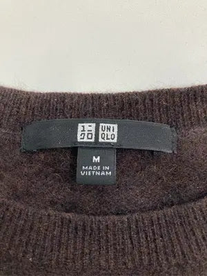 UNIQLO/ユニクロ/ニット/セーター/トップス/ブラウン/M