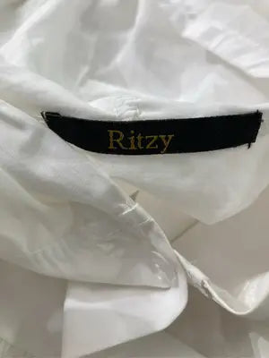 Ritzy/ワンピース/ワンピース/ドレス/ホワイト/F