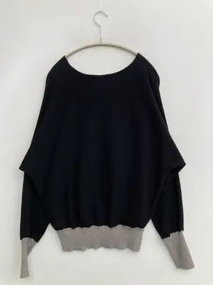 AZUL by MOUSSY/アズールバイマウジー/ニット/セーター/トップス/ブラック/F