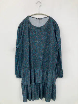 ZARA/ザラ/ワンピース/ワンピース/ドレス/グリーン/USA L