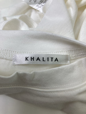 KHALITA/カリタ/Tシャツ/カットソー/トップス/ホワイト/L