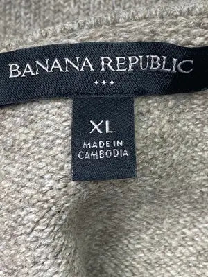BANANA REPUBLIC/バナナリパブリック/ニット/セーター/トップス/ベージュ/XL