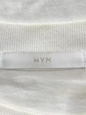 WYM/ウィムバイリドム/Tシャツ/カットソー/トップス/アイボリー/M