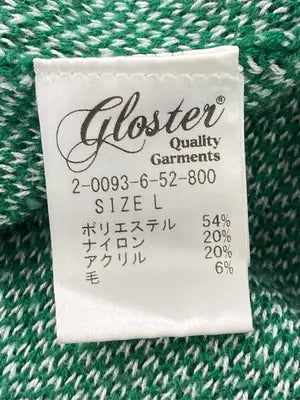 gloster/グロスター/ニット/セーター/トップス/グリーン/L