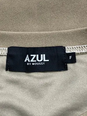 AZUL by MOUSSY/アズールバイマウジー/Tシャツ/カットソー/トップス/ベージュ/F