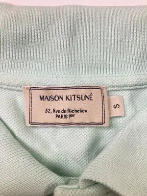 MAISON KITSUNE/メゾンキツネ/ポロシャツ/トップス/ライトグリーン/S