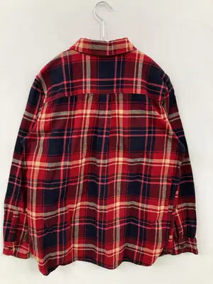 UNIQLO/ユニクロ/シャツ/ブラウス/トップス/レッド/L