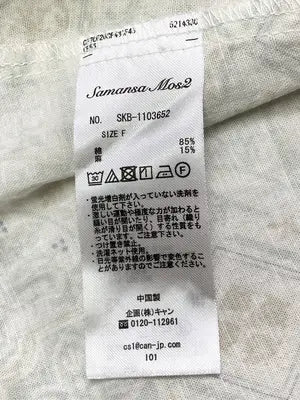 Samansa Mos2/サマンサモスモス/ワンピース/ワンピース/ドレス/アイボリー/F