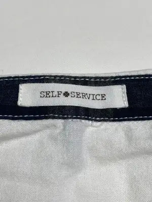 SELF SERVICE/セルフサービス/シャツ/ブラウス/トップス/ネイビー/L