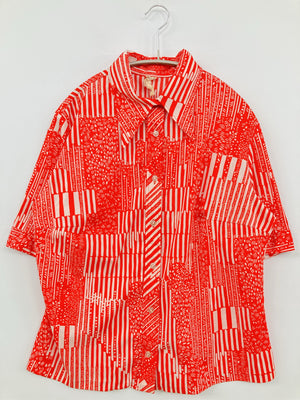 シャツ/ブラウス/トップス/レッド