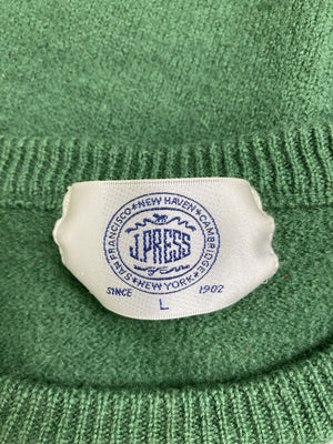 J.PRESS/ジェイプレス/ニット/セーター/トップス/グリーン/L