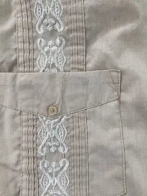 PLATOON/シャツ/ブラウス/トップス/ベージュ/XL