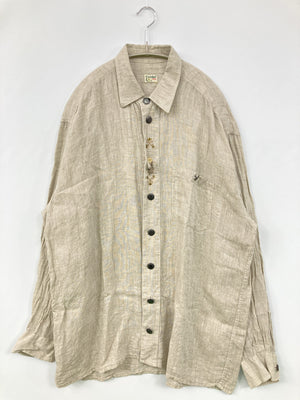 Distler/シャツ/ブラウス/トップス/ベージュ/L