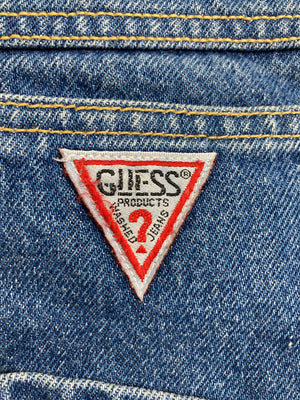 GUESS/ゲス/ショート/ミニスカート/スカート/ブルー/54