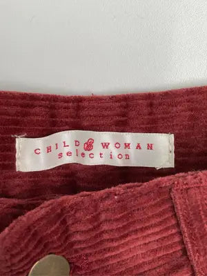 CHILD WOMAN/チャイルドウーマン/その他パンツ/パンツ/レッド/1