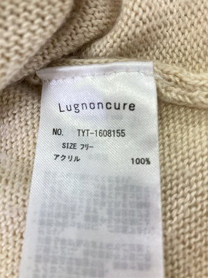 Lugnoncure/ルノンキュール/ニット/セーター/トップス/ベージュ/フリー