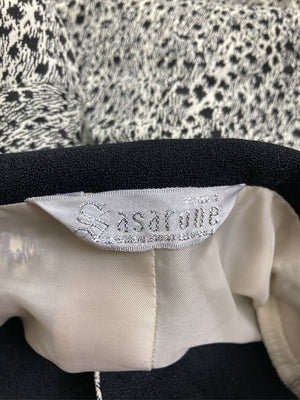 asarone/ノーカラーコート/ジャケット/アウター/グレー/フリーサイズ