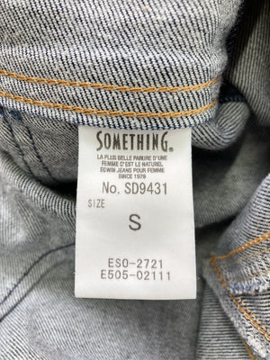 SOMETHING/サムシング/サロペット/オーバーオール/オールインワン・サロペット/ブルー/S