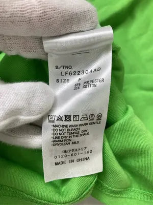 LOWRYS FARM/ローリーズファーム/Tシャツ/カットソー/トップス/ライトグリーン/F