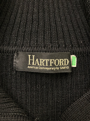 HARTFORD/ニット/セーター/トップス/ブラック/9AR